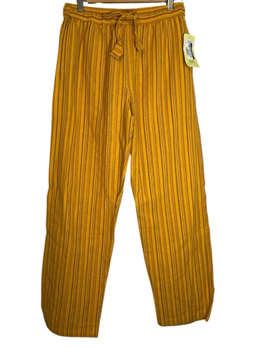 Soul Flower Hippie Lounge Pants Pineapple Express Cotton Boho Granola M NWT